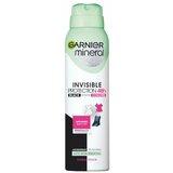 Garnier mineral deo invisible black, white &amp; colors floral touch sprej 150 ml cene