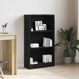  Biblioteka crni hrast 60x24x109 cm Inženirsko drvo Cene