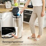  Automatska kanta za smeće sa senzorom 50 l nehrđajući čelik | shoptok.hr
