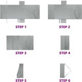 vidaXL Brisače za ležalnik 2 pcs Temno siva 210 x 75 cm | Shoptok.si