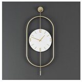 Wallity Zidni sat Mclock-00113, 35x85x7 cm, zlatna boja | Eponuda.ba