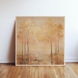  Slika na lesu - Zlate obale Norveške | Shoptok.si