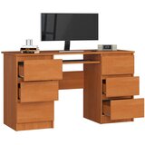 AKORD A-11 Računalniška Miza, 6 Predalov, Jelša, (5000333059) | Shoptok.si