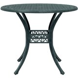  3-dijelni bistro set zeleni od lijevanog aluminija | shoptok.hr