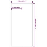 vidaXL Podloga za bazen svetlo siva 500x250 cm poliestrski geotekstil | Shoptok.si