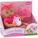  Lutka beba, ružičasta odjeća, traka za glavu, pribor za hranjenje | Shoptok.si