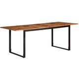 vidaXL Blagovaonski stol 200 x 100 x 75 cm od masivno drvo bagrema - 200 x 100 x 75 cm 1 | shoptok.hr