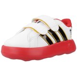 Adidas Patike za dečake Grand Court Mickey Cf I, JQ8070, Crveno-bele Cene