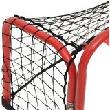  Hokejaški gol s mrežom crveno-crni 68x32x47cm čelik i poliester | Eponuda.com
