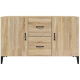  Komoda sonoma hrast 100x36x60 cm inženirski les, (20601121) | Shoptok.si