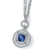  Ženski oliver weber target sapphire lanČiĆ sa plavim swarovski kristalom ( 12234.206 ) Cene