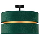  Duolla - Plafonski luster DUO 1xE27/15W/230V, prečnik 40 cm, zelena/zlatna | Eponuda.com