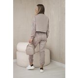 Kesi Insulated set with a colorful print dark beige | ePonuda.com