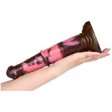 Bad Horse silikonski alat za konja dildo - 24cm (smeđe-roza) | shoptok.hr