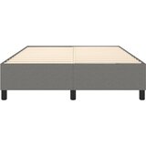  Okvir za krevet s oprugom tamnosivi 140 x 190 cm od tkanine | shoptok.hr