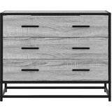 vidaXL Ormarić s ladicama Siva Sonoma 70x41x56 cm Konstruirano drvo | shoptok.hr