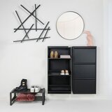 Spinder Design Crni metalni ormarić za cipele Billy – | shoptok.hr
