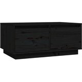  Stolić za kavu crni 80 x 50 x 35 cm od masivne borovine | Eponuda.ba
