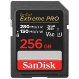 San Disk 256 GB SDXC ExtremePro R 280MB/s V60 UHS-II, klasa 10 | Eponuda.ba