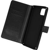 AVIZAR denarnica in etui s stojalom za samsung galaxy A22 5G, videz zrnatega usnja - crna, (20629378) | Shoptok.si