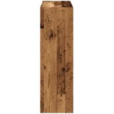  Regal za knjige boja staro drvo 102x32x102 cm konstruirano drvo | Shoptok.si
