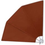  Sklopiva bočna tenda terakota 210 x 210 cm | shoptok.hr