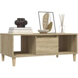  Stolić za kavu boja hrasta 90x50x36 5 cm konstruirano drvo | shoptok.hr