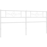  Metalno zamjensko uzglavlje bijelo 180 cm | shoptok.hr