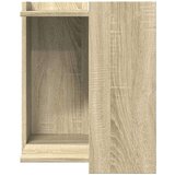 vidaXL Omara za mačje stranišče sonoma hrast 42x42x51 cm inž. les | Shoptok.si