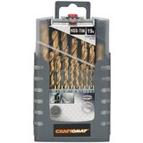 CRAFTOMAT komplet svrdla za metal HSS-TiN Gripbox (19 -dij., DIN 338) Cijene
