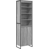  Visoki ormari Siva Sonoma 60 x 36 x 200 cm Konstruirano drvo | shoptok.hr