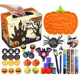  Sensory Set Anti-Stress Halloween Fidget Pop It toys | shoptok.hr