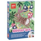 Apli Kreativni Set S Biorazgradivim Šljokicama Glitter Art Bio Cene