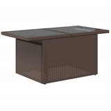  8-dijelni set vrtnih sofa s jastucima smeđi od poliratana | shoptok.hr