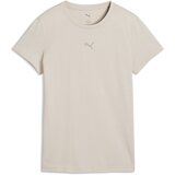Puma Ženska majica Ess Centered Cat Logo Tee, 692916-82, Bež Cene