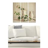 Wallity MDF128372462 multicolor decorative mdf painting (3 pieces) | ePonuda.com