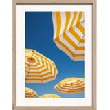 Styler Tiskana slika z okvirjem 30x40 cm Umbrellas – Cene