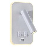 Ferotehna zidna lampa led arizona white, 7+3 w, usb Cijene