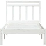  Posteljni okvir bel iz borovine 100x200 cm, (20904244) | Shoptok.si