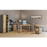 MID.YOU Kotna Pisalna Miza Lona, Antracit, Črna, 220x190cm | Shoptok.si