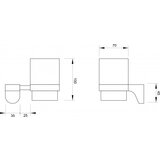 Copen Držač čaše CONCEPT FUEGO keramika (C-11-06) | ePonuda.com