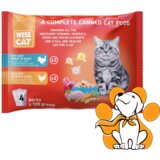 Carpathian Pet Food Wise Cat Adult Juicy Turkey & Chicken in Sauce 4x100g, Za Vitalnost Mačaka | Eponuda.com