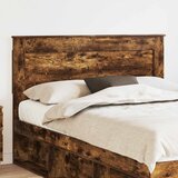  Uzglavlje s uzglavljem Dimljeni hrast 150 cm Konstruirano drvo | shoptok.hr
