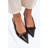 Boto Patented High Heels With Bow Black Naylna | Shoptok.si