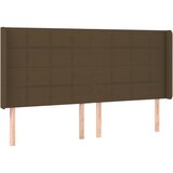  Krevet box spring s madracem LED tamnosmeđi 160x200 cm tkanina | shoptok.hr