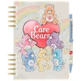 Bilježnica A5 Care Bears s kemijskom i naljepnicama - 100 listova