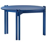 Karup Design Plavi okrugao stolić za kavu od masivnog bora ø 60 cm Sticks – | shoptok.hr