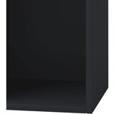 MID.YOU regal Platto, Črna, 34 Cm | Shoptok.si