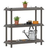  Jedinca za police 3 razina 100 x 40 x 96 cm PP Svjetlosiva | shoptok.hr
