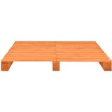  posteljni okvir iz palet rjava trdna borovina 200x200 cm, (20606362) | Shoptok.si